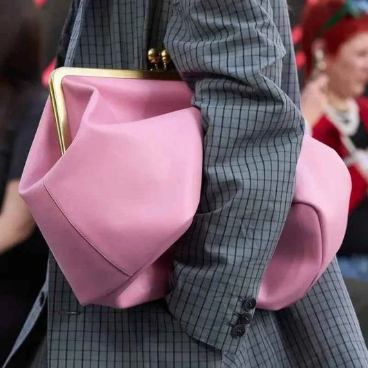 Women's Kiss-Lock Shoulder Pouch