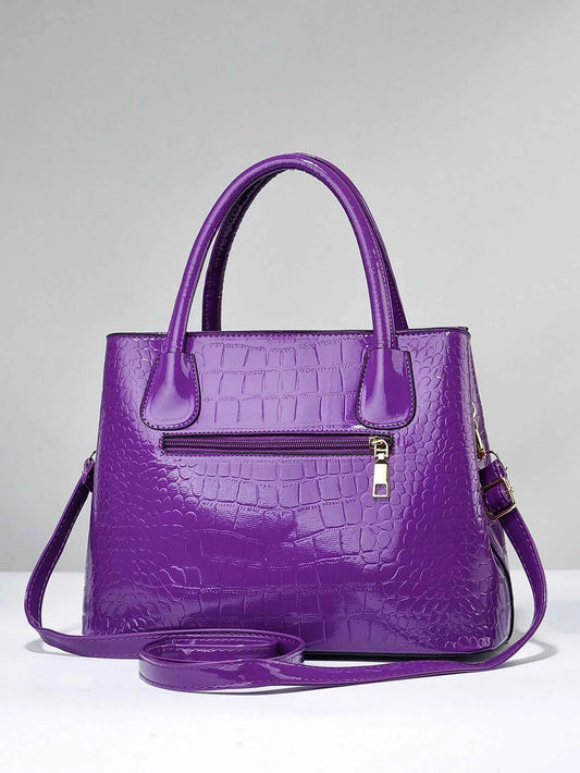 Fashion Top Handle Satchel Bag,Trendy Crossbody Bag,women's Casual Handbag & Shoulder Bag