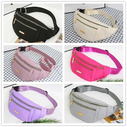 Hands-Free Nylon Belt Bag