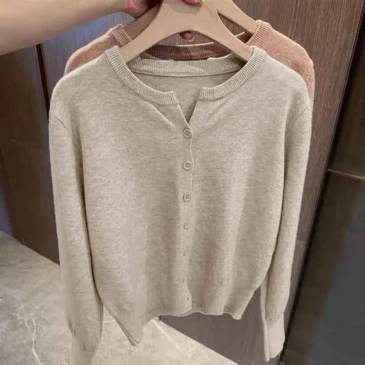 Women's Fleece-Knit Cropped Sweater