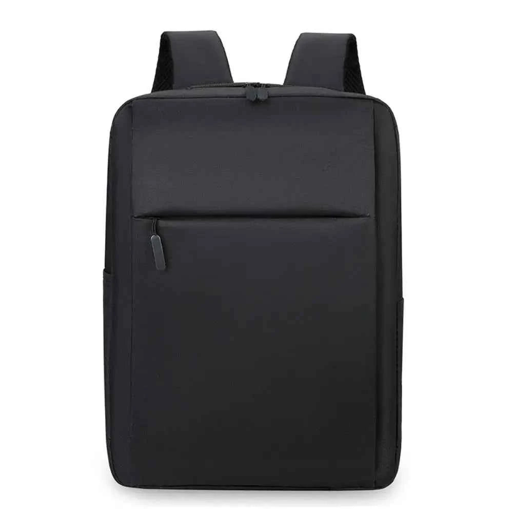 Trendy Oxford Cloth Versatile Backpack Black Grey Blue Red 15.6 inches School Student Backpack Washable Business Rucksack Unisex