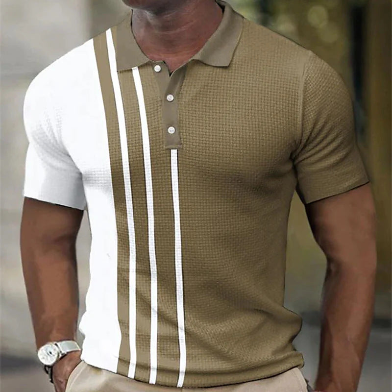 Camiseta de golf de verano para hombre, estilo europeo y americano
