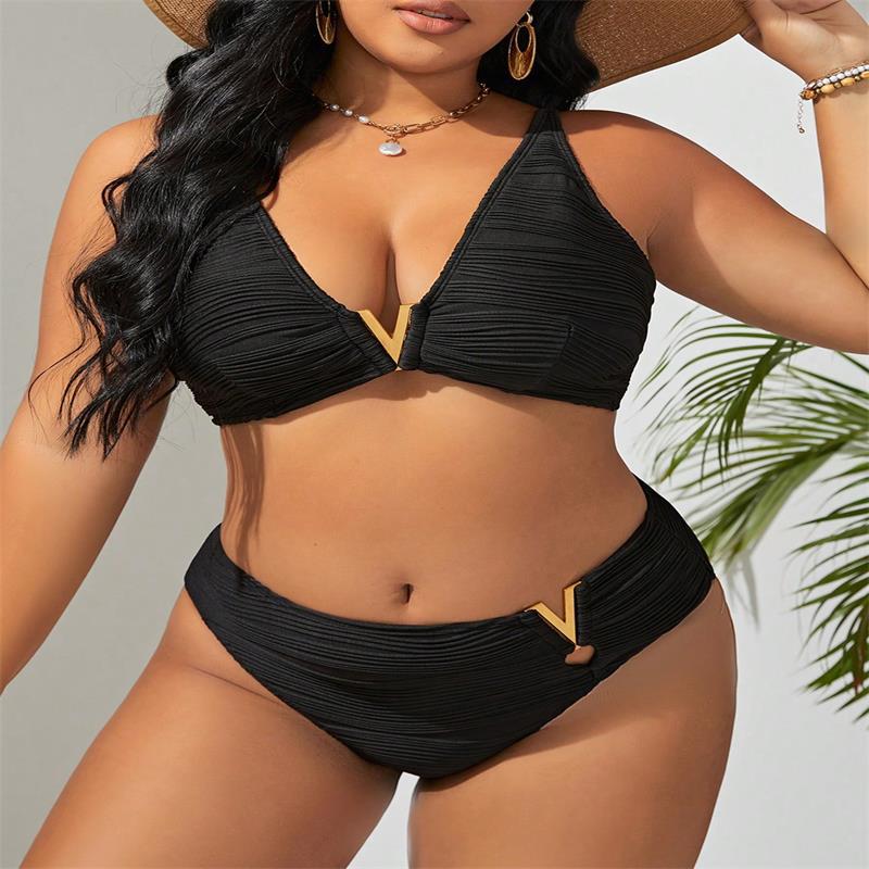 Bikini Traje de Baño de Dos Piezas para Mujer