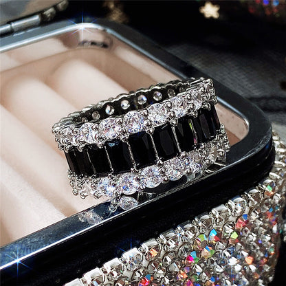 Anillo de diseño exagerado de personalidad de moda para mujer