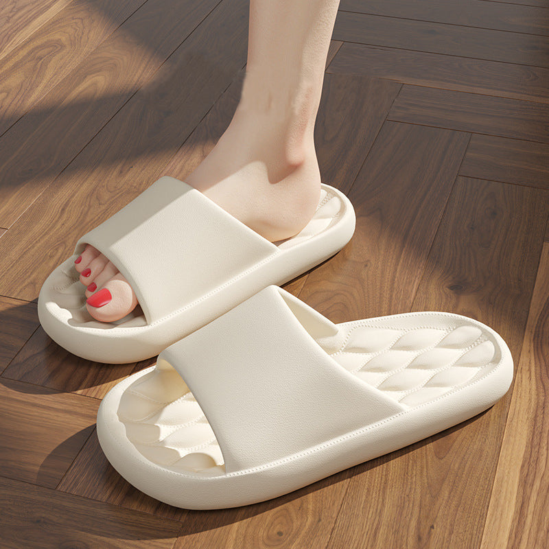 Zapatillas suaves de verano para el suelo del baño para mujeres y hombres
