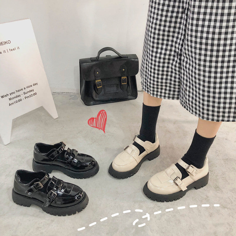 Suelas Gruesas Aumentan la Altura de los Zapatos para Mujer