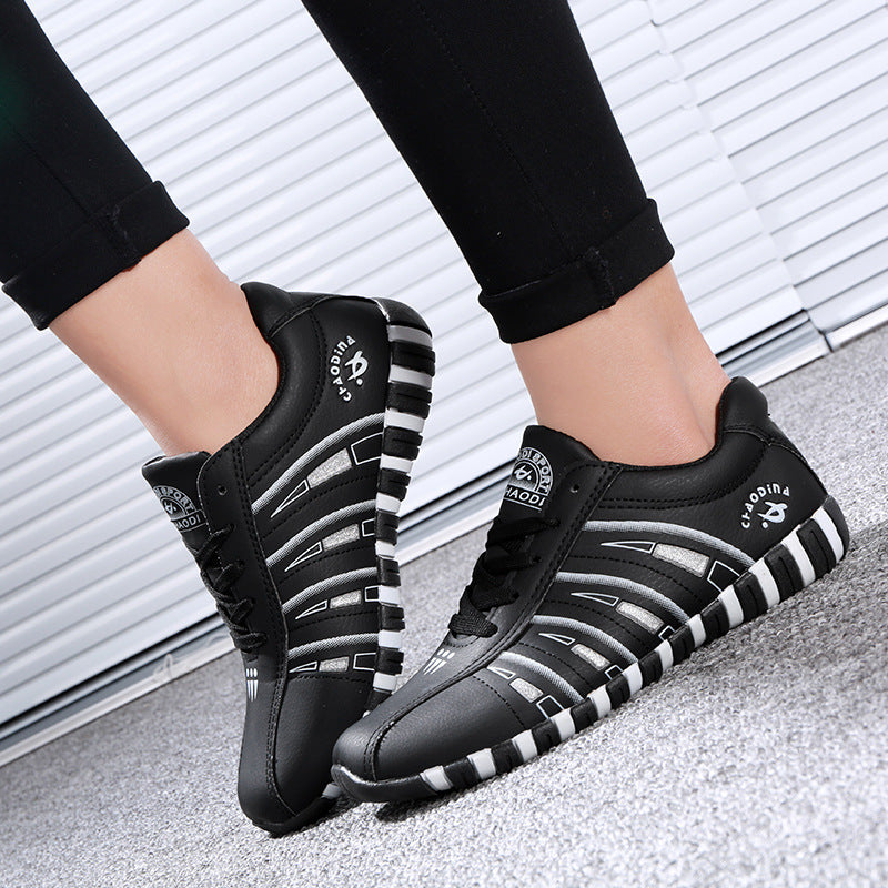 Zapatos de suela plana para mujer, de corte bajo, cómodos y transpirables, para exteriores