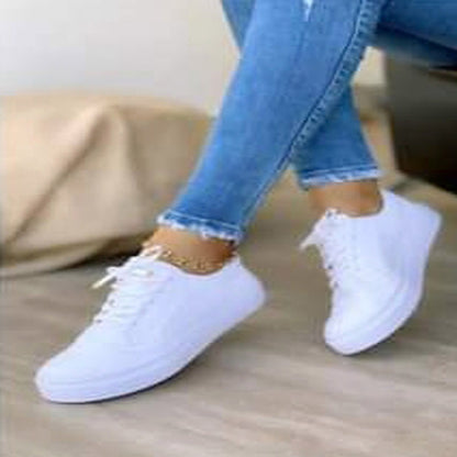 Zapatos de viscosa para mujer, color liso, marrones, con punta redonda