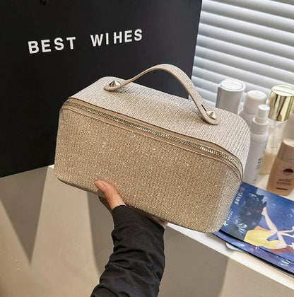 Bolsa brillante-dorado-PU-1 pieza