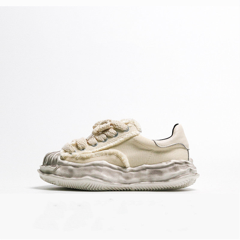 Zapatillas viejas deportivas retro de papá para mujer