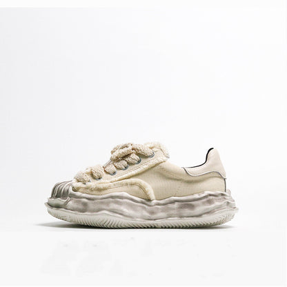 Zapatillas viejas deportivas retro de papá para mujer