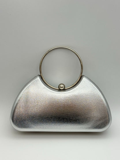 Bolso de Noche y Cartera de Mano para Mujer, Bolso con Marco Metálico Minimalista, Bolso de Fiesta de Moda