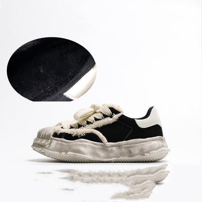 Zapatillas viejas deportivas retro de papá para mujer