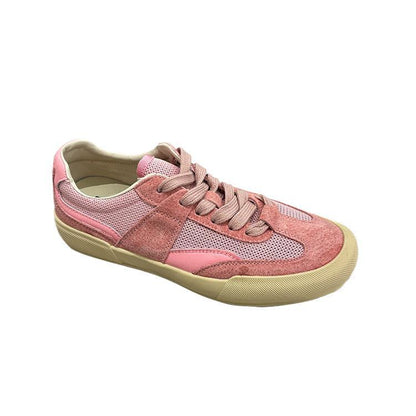 Zapatillas de entrenamiento de mujer de malla transpirable con suela blanda