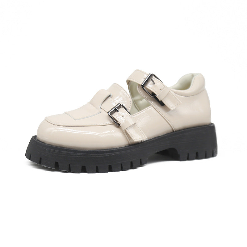 Suelas Gruesas Aumentan la Altura de los Zapatos para Mujer