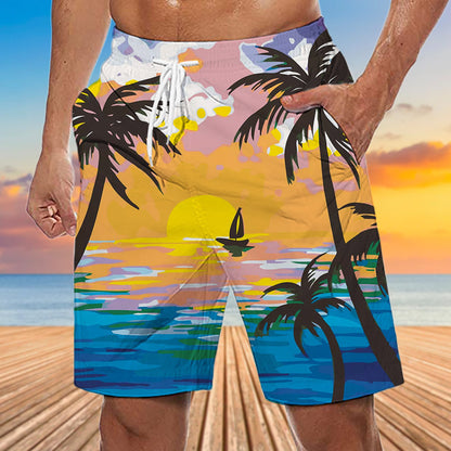Pantalones cortos de natación, shorts de playa, bañadores, bermudas de verano