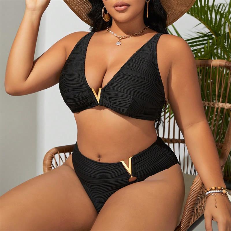 Bikini Traje de Baño de Dos Piezas para Mujer