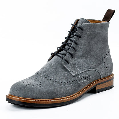 Botines altos de hombre