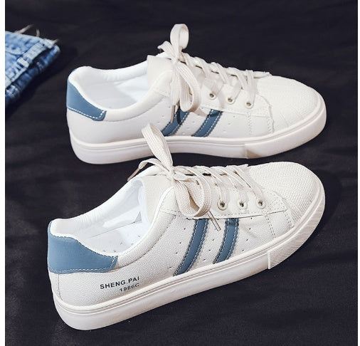 Zapatos Blancos Para Mujer Otoño Combinables con Todo