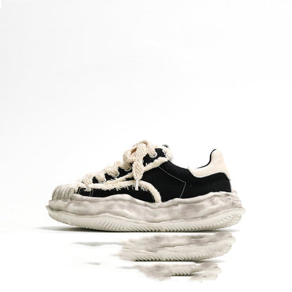 Zapatillas viejas deportivas retro de papá para mujer