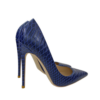 Zapatos de tacón de aguja de punta para mujer