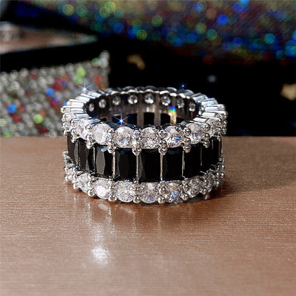 Anillo de diseño exagerado de personalidad de moda para mujer
