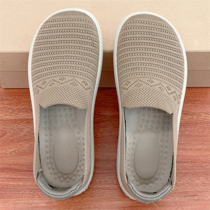 Zapatos de tela de Pekín antiguos de primavera para mujer, transpirables, planos
