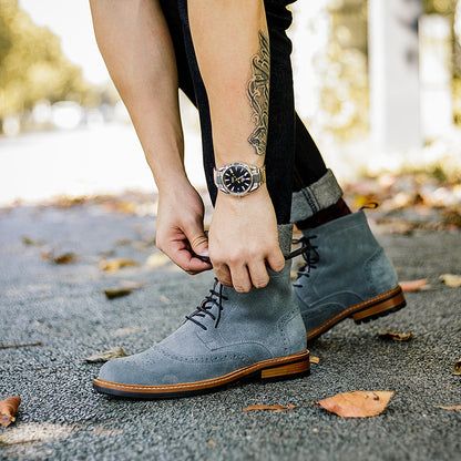 Botines altos de hombre
