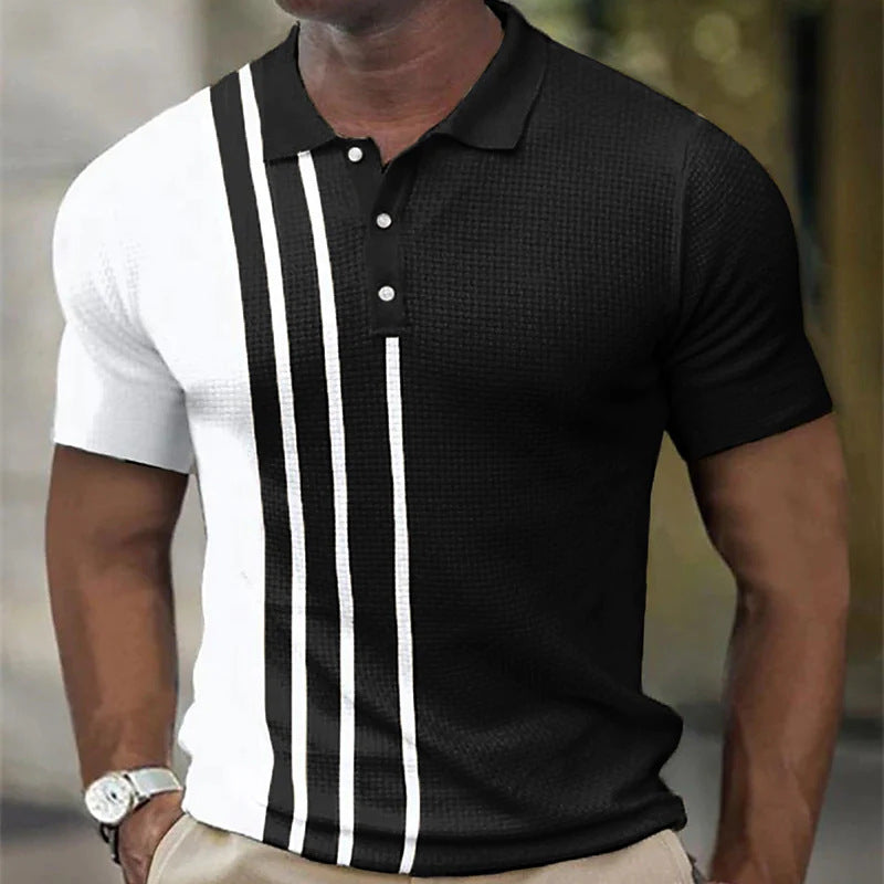 Camiseta de golf de verano para hombre, estilo europeo y americano