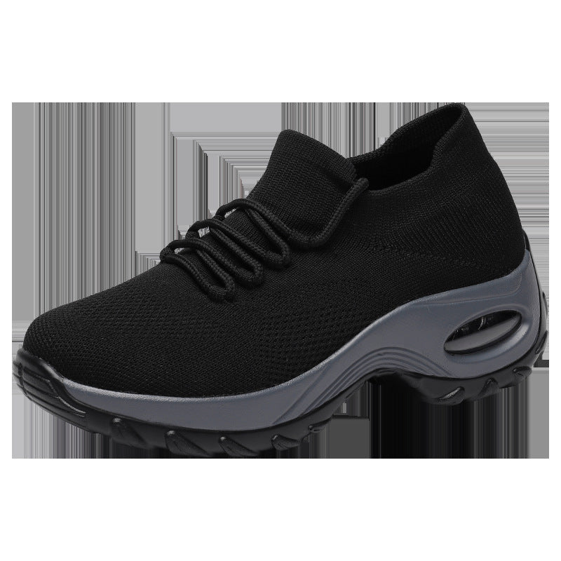 Zapatillas deportivas de punto volador para mujer