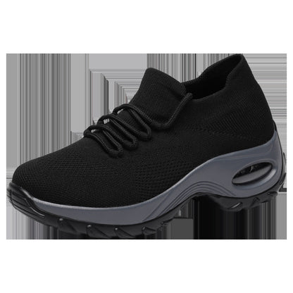 Zapatillas deportivas de punto volador para mujer