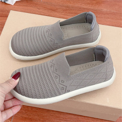 Zapatos de tela de Pekín antiguos de primavera para mujer, transpirables, planos