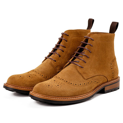 Botines altos de hombre