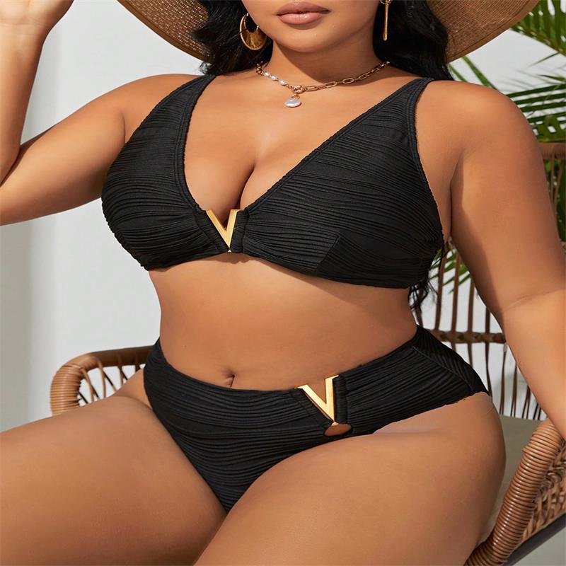Bikini Traje de Baño de Dos Piezas para Mujer