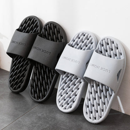 Hollow Out Slippers For Women Men Home Shoes