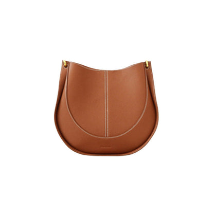 Bolso de hombro pequeño de diseñador para mujer, bolso de mano de cuero de lujo de nicho