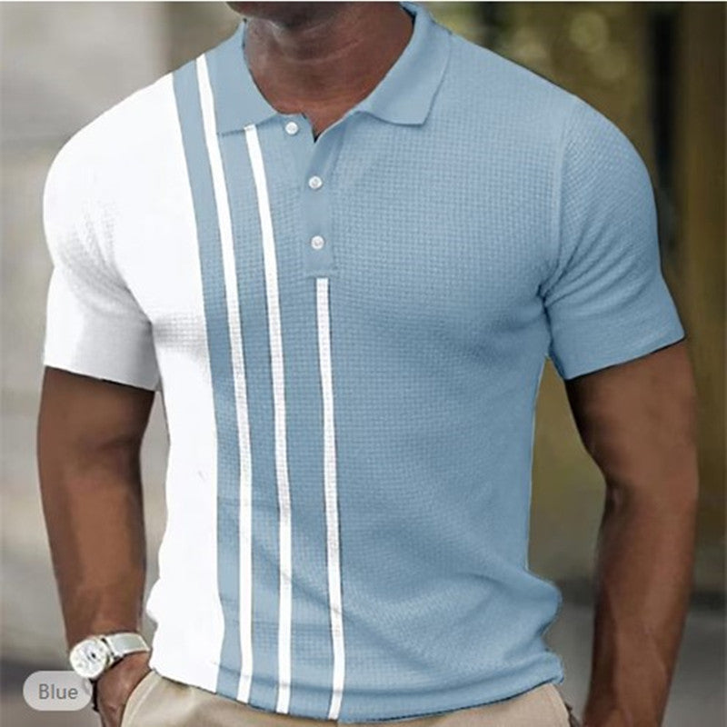 Camiseta de golf de verano para hombre, estilo europeo y americano