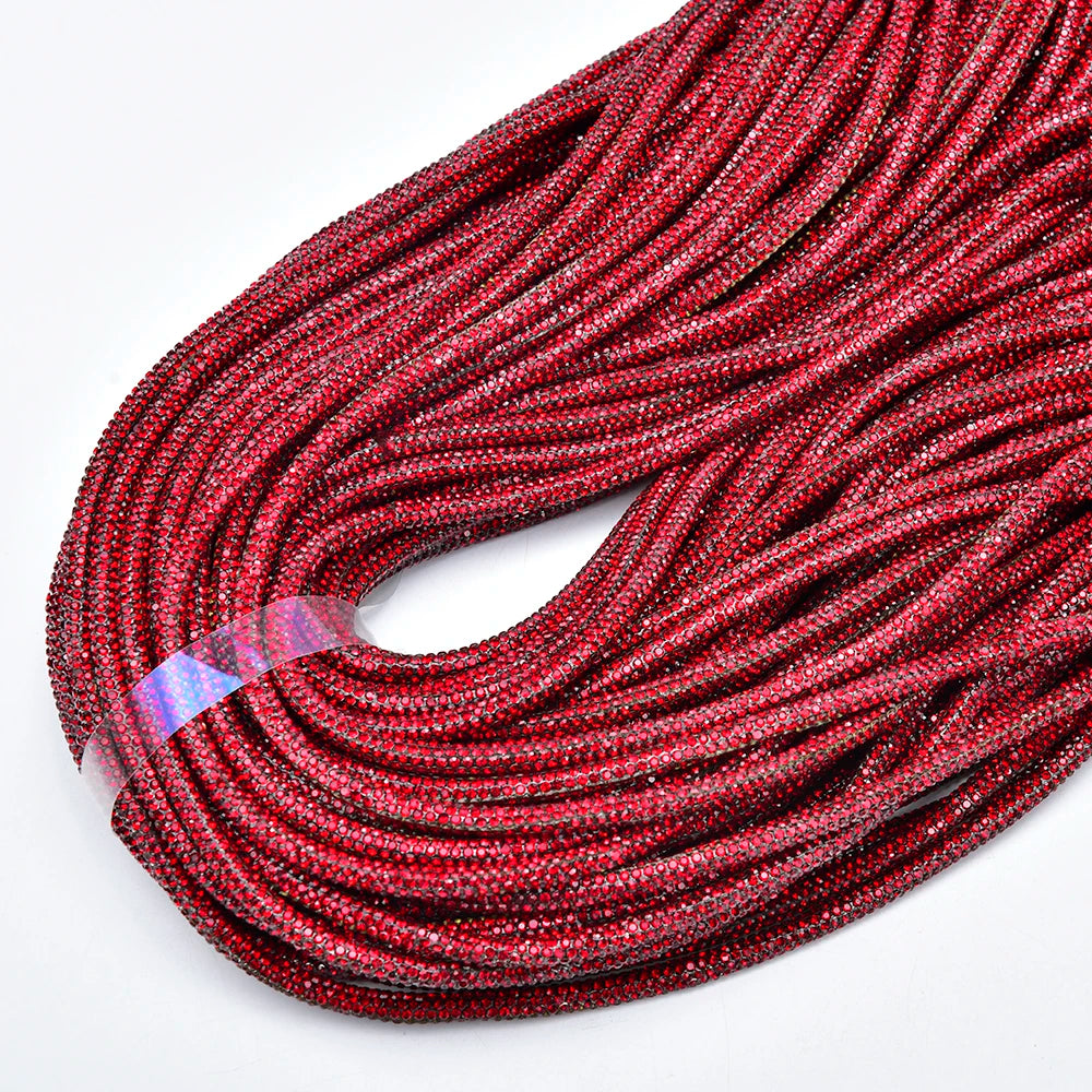 Crystal Rhinestone Drawstring Cord & Aglet Accessories — product view 41