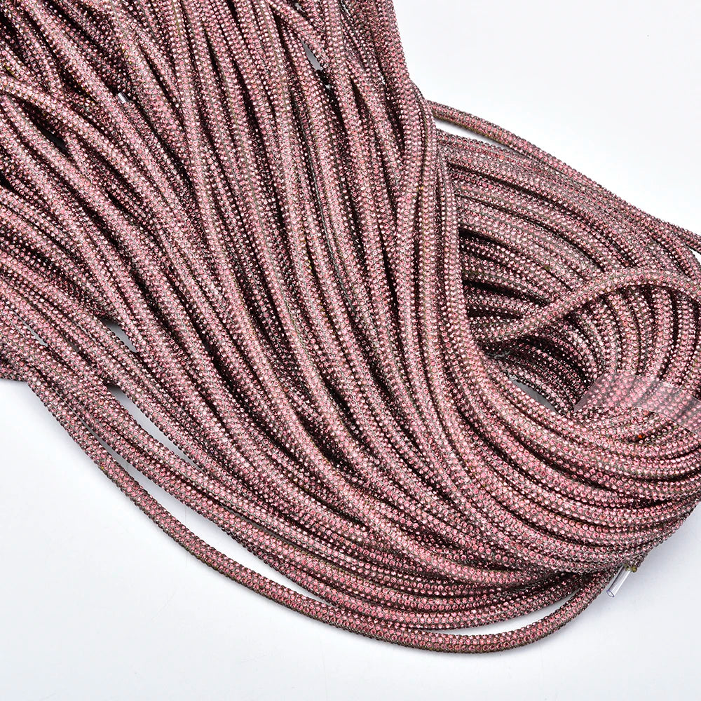 Crystal Rhinestone Drawstring Cord & Aglet Accessories — product view 34