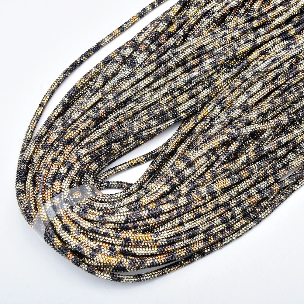 Crystal Rhinestone Drawstring Cord & Aglet Accessories — product view 12