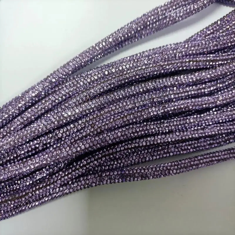 Crystal Rhinestone Cotton Cord — 5/6 mm, 50 yd — product view 17