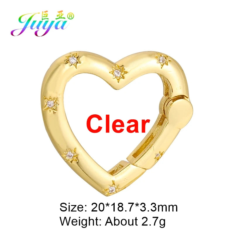 Rhinestone Carabiner Clasp for Jewellery Making — product view 8