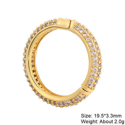 Rhinestone Carabiner Clasp for Jewellery Making — product view 37