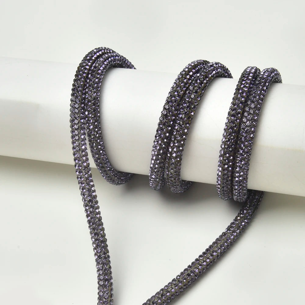 Crystal Rhinestone Drawstring Cord & Aglet Accessories — product view 11
