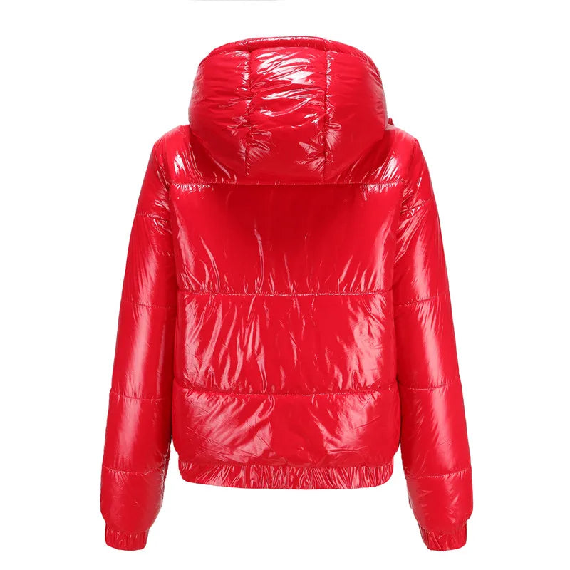 Women's Hooded Padded Winter Jacket — original product gallery image 2