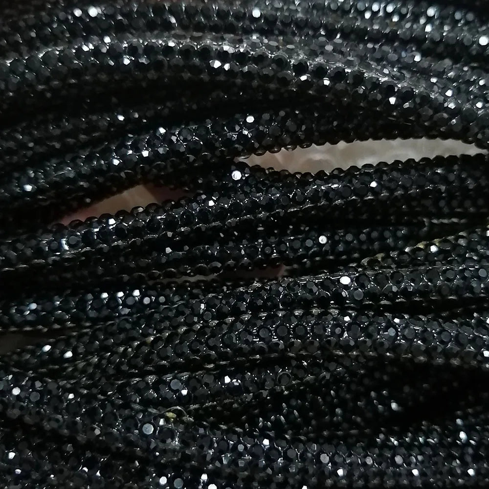 Crystal Rhinestone Drawstring Cord & Aglet Accessories — product view 8