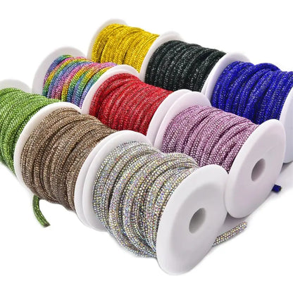 Crystal Rhinestone Craft Cord — 6 mm, 5 m — product view 1