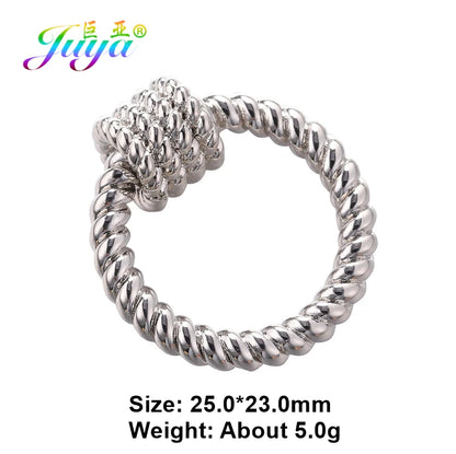 Rhinestone Carabiner Clasp for Jewellery Making — product view 14