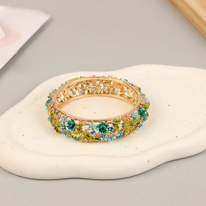 Women's Floral Openwork Cuff Bracelet — product view 7