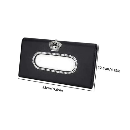 Car interior supplies car tissue box creative sun visor hanging sunroof seat back tissue box high-end - Silvana & Osmany CanXport Fashion Finds